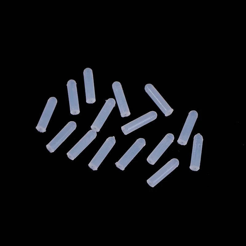 Silicone Plug Caps for Dispensing Syringe Needles – 15pcs Dispensing Needle Caps Qme