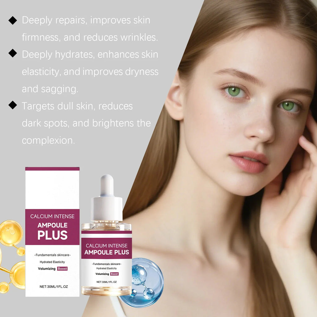 Qme Calcium Collagen Firming Essence Ampoule | Moisturizing Collagen Essence Ampoule Qme