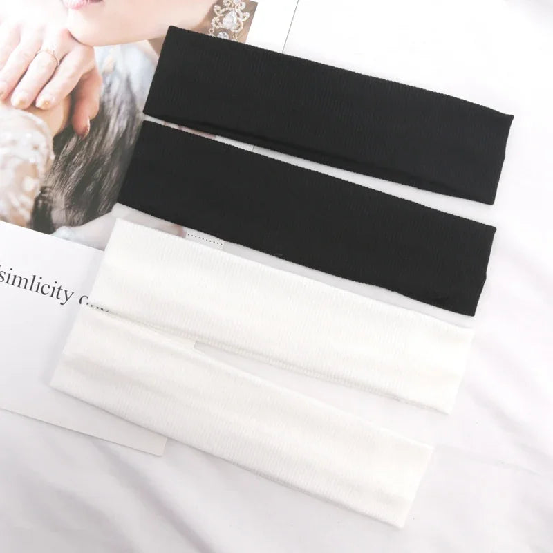 Women's Sports Headbands 4-Pack – Fitness, Yoga & Face Wash Sports Headbands Qme A10