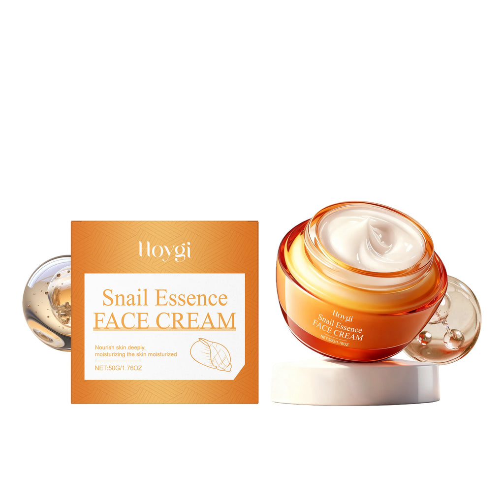 Hoygi Snail Essence Moisturizing Face Cream 50g Moisturizing Face Cream Qst 50g