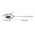 Stainless Steel Spoon Tea Infuser – Fine Mesh Loose Leaf Strainer Tea Infuser Strainer Qst Default Title