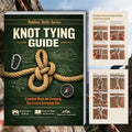 Essential Knot Tying Book – 50 Illustrated Knots for Camping Outdoor Skills Book Qme Default Title