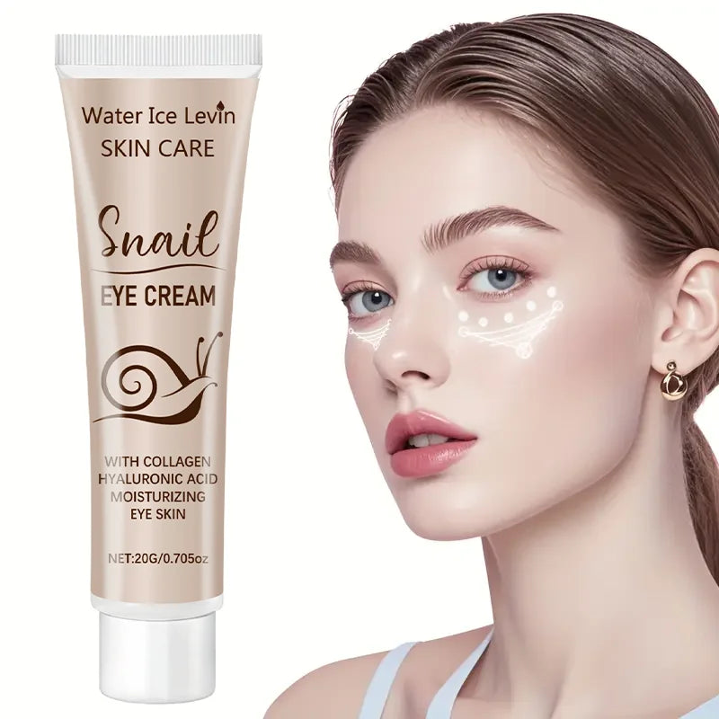 Hydrolyzed Collagen & Snail Essence Eye Cream | Firming Eye Cream Qme