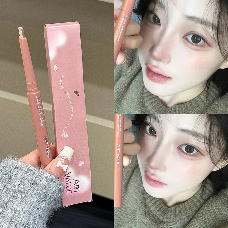 Two-Tone Under Eye Brightening Liner & Silkworm Pen | Qme Under Eye Liner Pen Qme