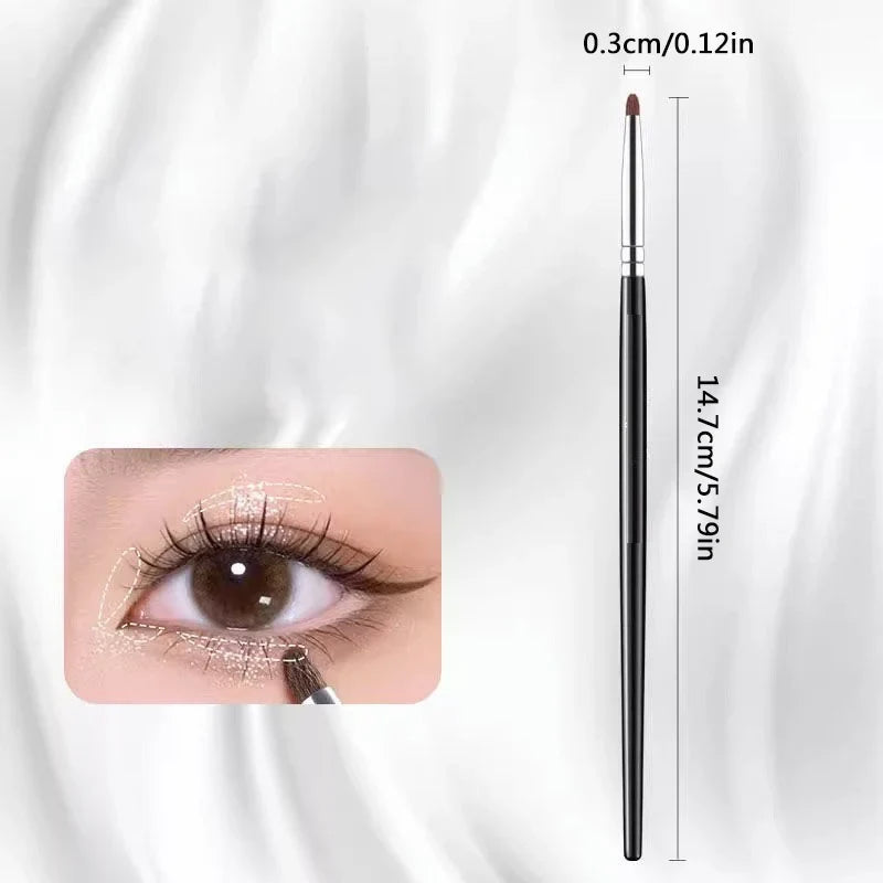 Sickle Shape Angled Nose Contour Brush – Soft Synthetic Makeup Contour Brush Qme