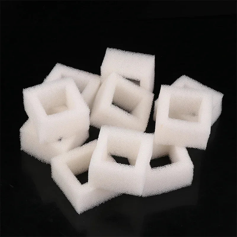 Water Fountain Pump Foam Filters – Square Dispensers, 10pcs Fountain Pump Filter Qme