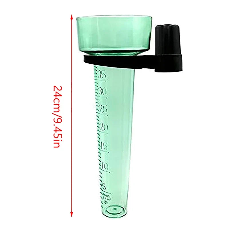 Portable Polystyrene Rain Gauge – Garden Rainfall Meter Rain Gauge Qme