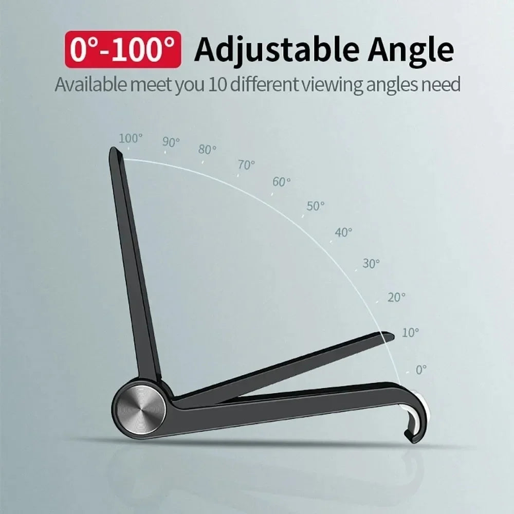 Universal Foldable Desktop Phone Stand & Tablet Holder Phone Tablet Stand Qme