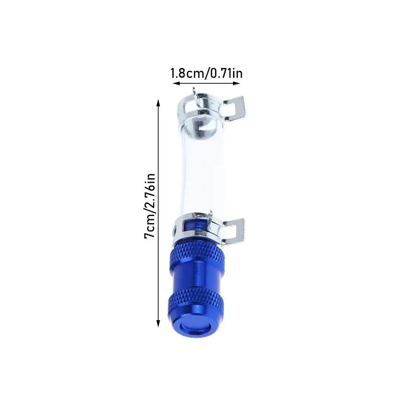 Universal Motorcycle Air Filter Drain Tube CNC Alloy Plug Motorcycle Air Filter Plug Qme