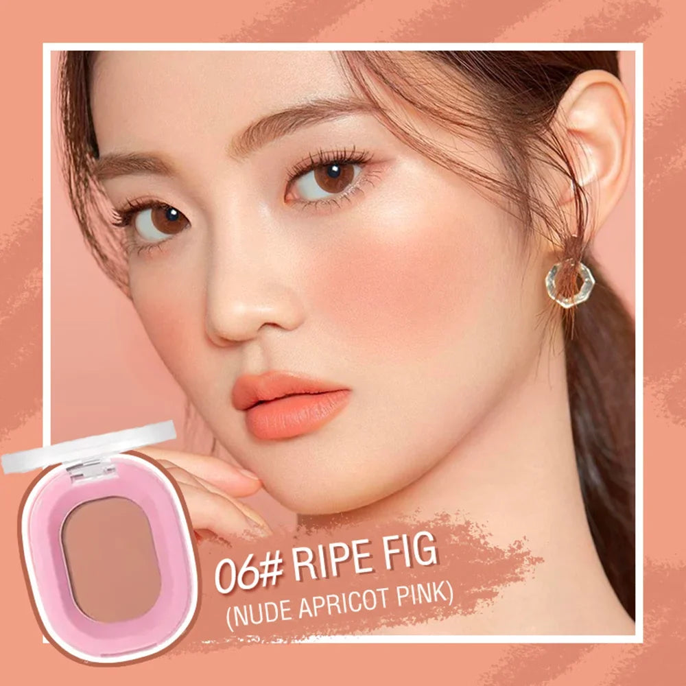 Matte Blush Powder – Natural Nude Cheek Rouge | Qme Matte Blush Powder Qme Nude Tone