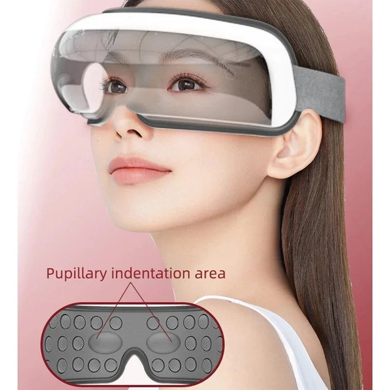 Vilnason Electric Eye Massager – Heat, Vibration & Air Bag Electric Eye Massager Qst