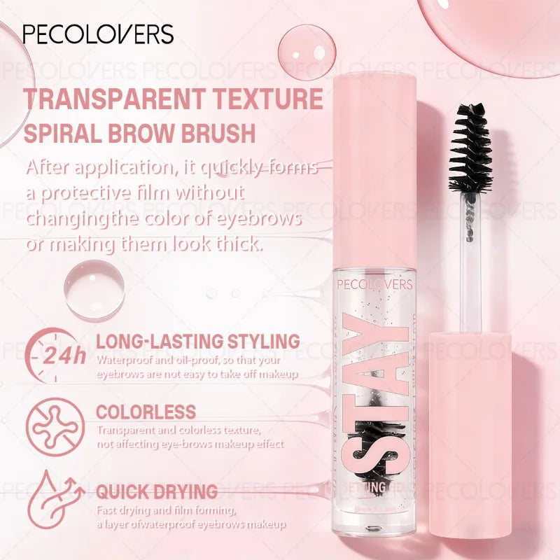 Qme Stereoscopic Eyebrow Gel – Wild Brow Sculpting Liquid Eyebrow Sculpting Gel Qme