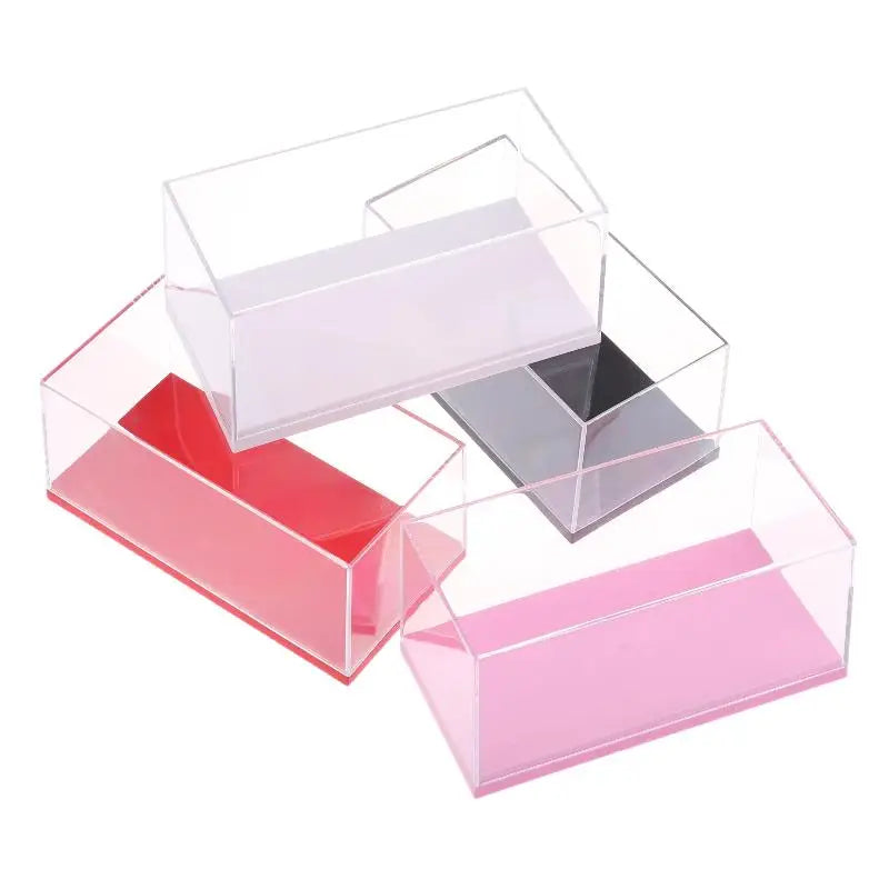 Transparent Acrylic Display Box for 1:43 Scale Model Cars Model Car Display Case Qme