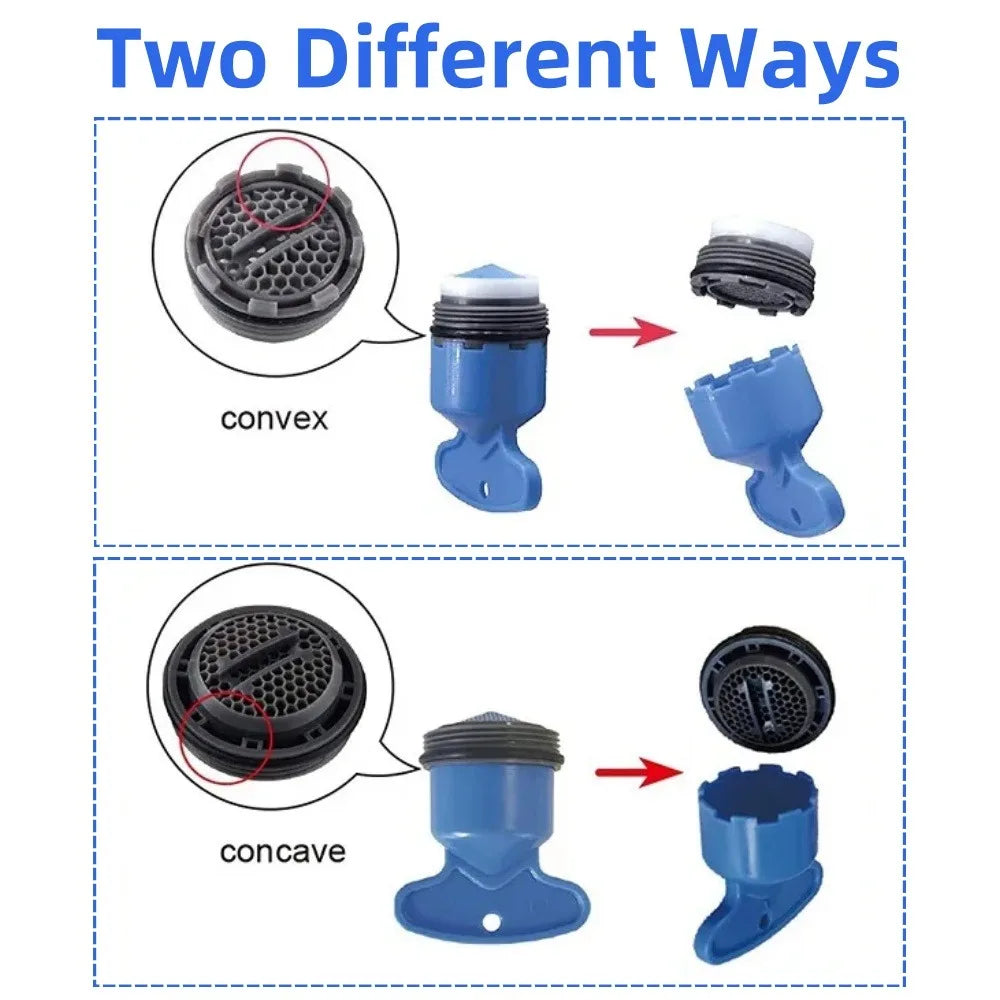 Faucet Aerator M24 M21 M18 M16 Female Thread Water Saver Faucet Aerator Qme
