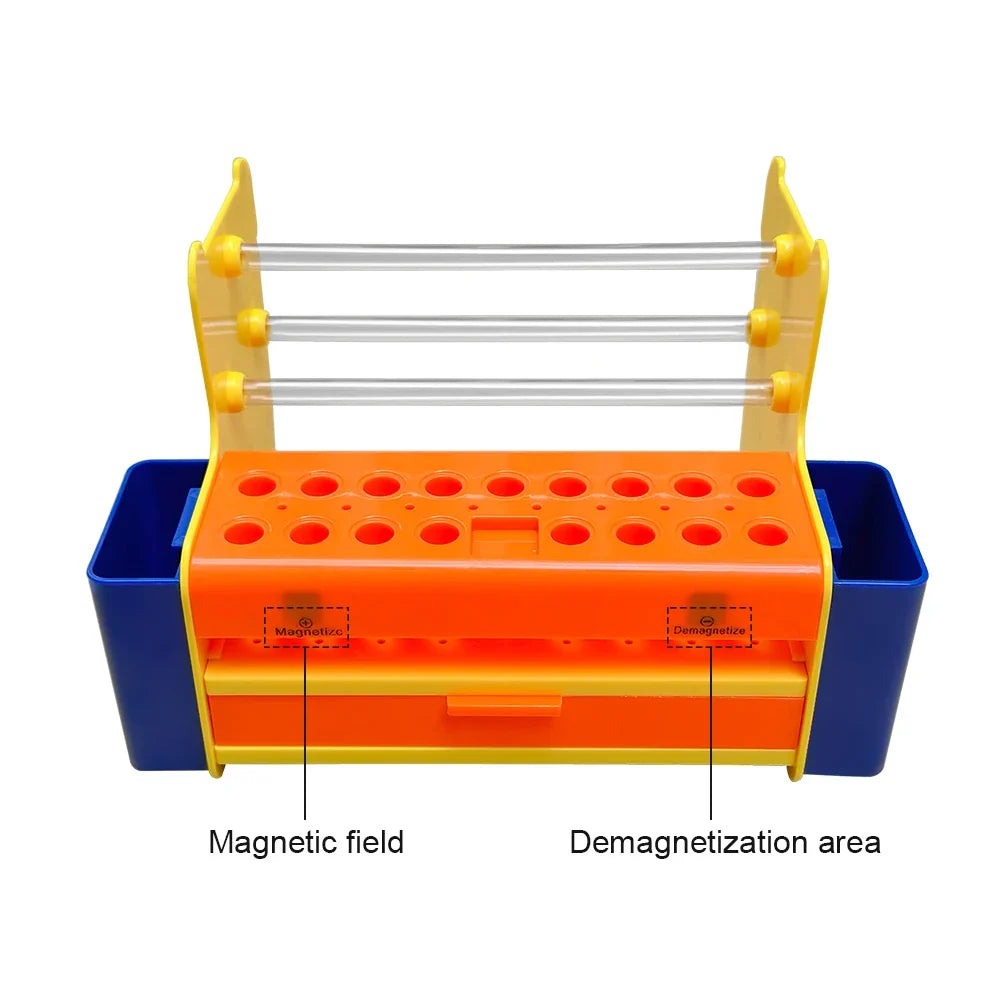 Desktop Storage Box for Screwdrivers, Tweezers & Tools Desktop Tool Organizer Qme