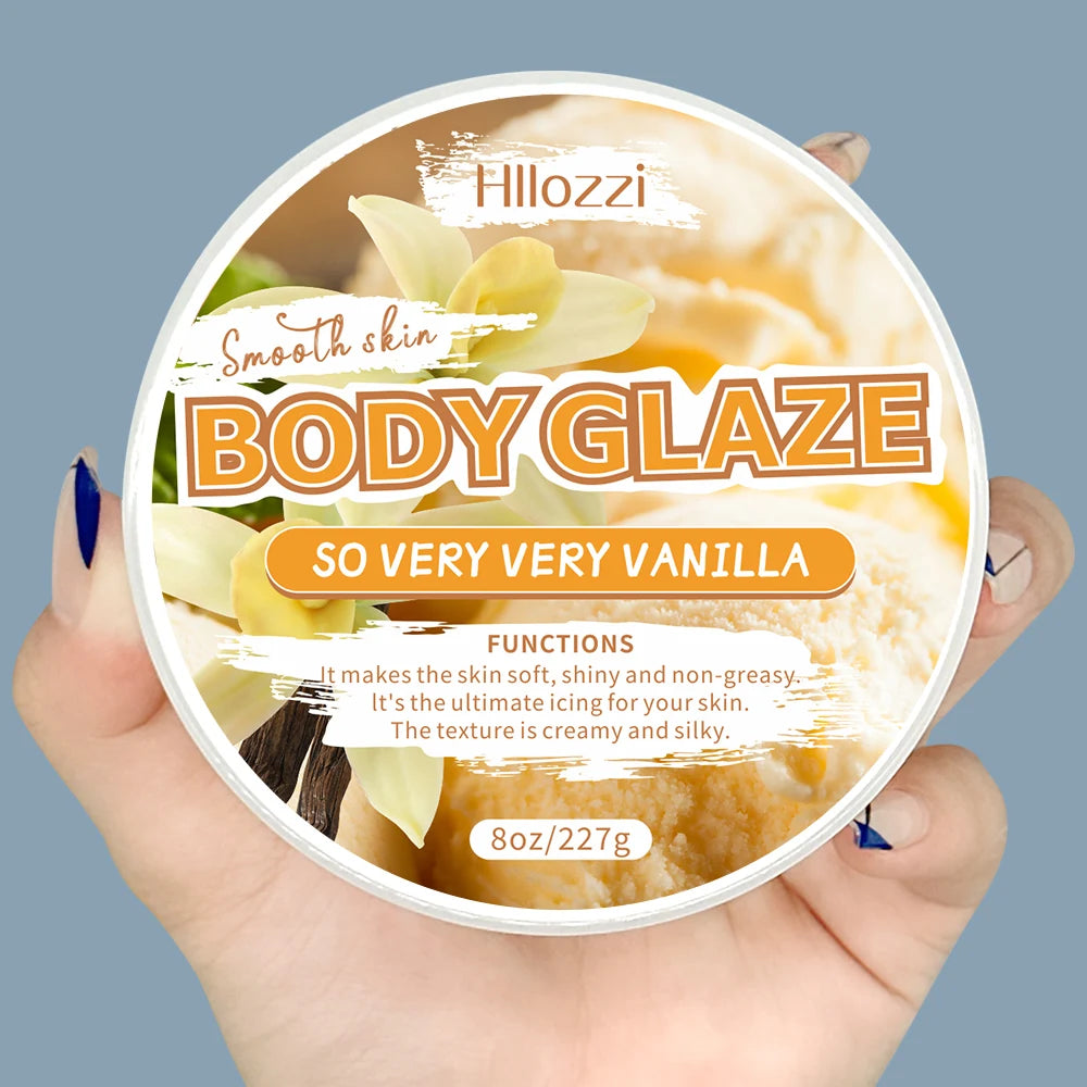 Vanilla Body Glaze – Moisturizing & Nourishing Face & Body Cream Body & Face Cream Qst 8oz Vanilla Glaze