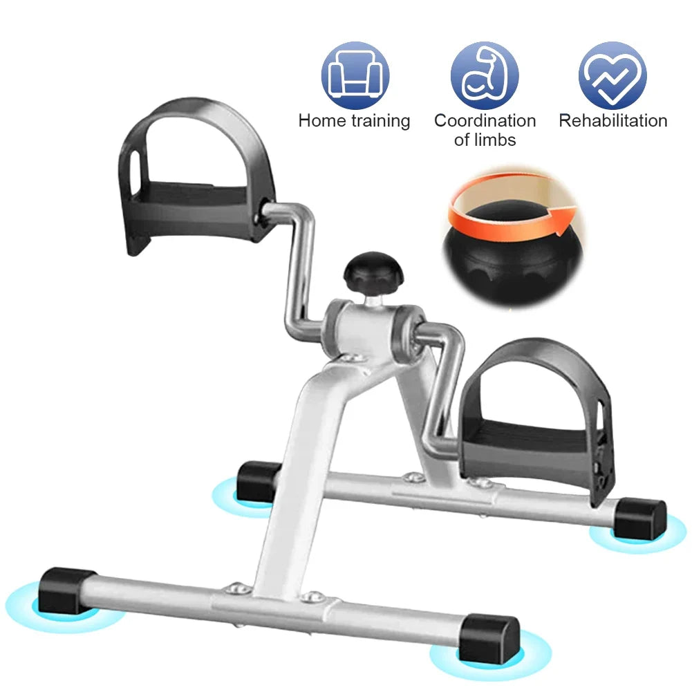 Mini Foldable Under Desk Pedal Exercise Bike – Arm & Leg Pedal Exercise Bike Qme