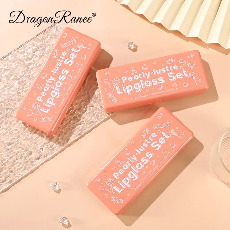 Mirror Waterlight Lip Gloss – Waterproof Non-Stick Glaze Tint Lip Gloss Tint Qme