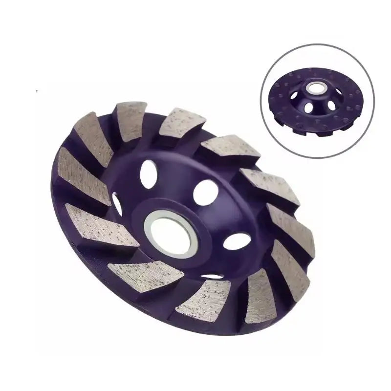 4" Diamond Grinding Wheel Bowl Cup – Stone, Concrete & Granite Diamond Grinding Wheel Qme