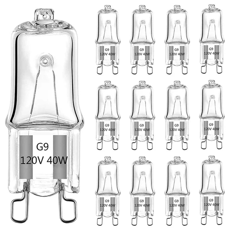40W G9 Halogen Oven Bulb – Heat-Resistant Capsule Lamp Halogen Oven Bulb Qme