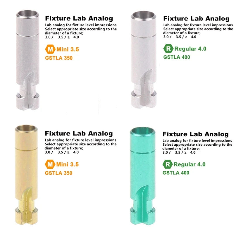 Dental Lab Implant Analog Plaster Mini – Osstem & Hiossen Dental Lab Accessory Qme
