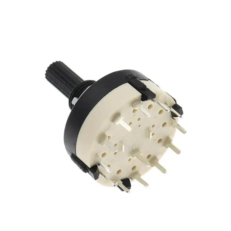 RS26 Rotary Selector Switch – 1-4 Pole, 6/12 Position Band Rotary Selector Switch Qme 1 Pole 12