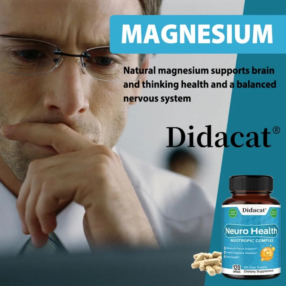Bacopa Extract Capsules – Memory & Mental Clarity Support Herbal Supplement Qst