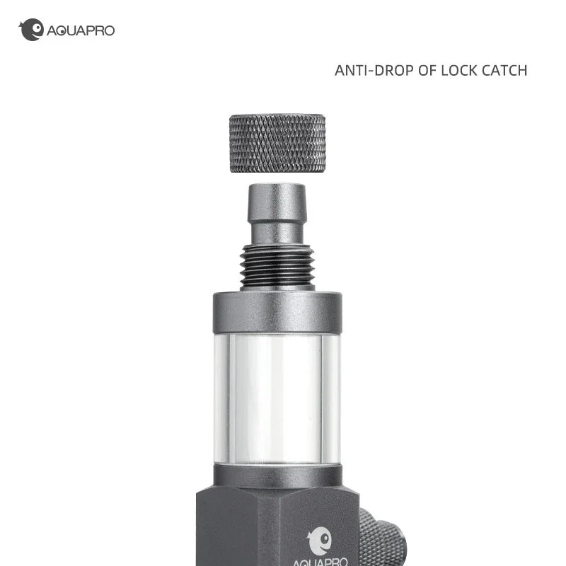 AQUAPRO External CO2 Atomizer Diffuser for Planted Aquariums CO2 Aquarium Diffuser Qme