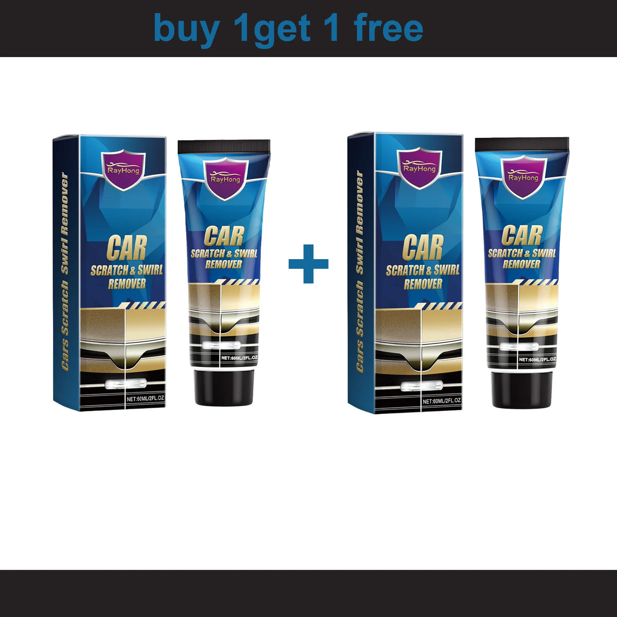 Rayhong Car Scratch Repair Paste – Touch Up Paint Restorer Car Scratch Repair Paste Qst 2 set