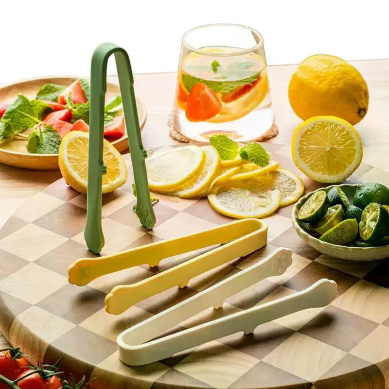 Cat Paw Silicone Mini Snack Tongs | Japanese Kitchen Tool Silicone Food Tongs Qme