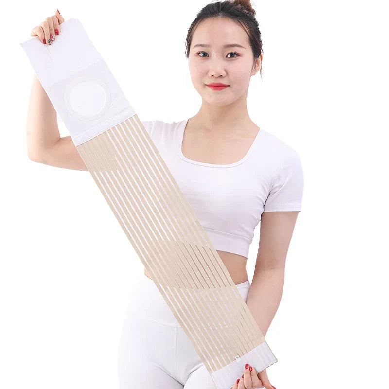 Ostomy Stoma Support Belt Unisex Abdominal Binder Brace Abdominal Support Brace Qme