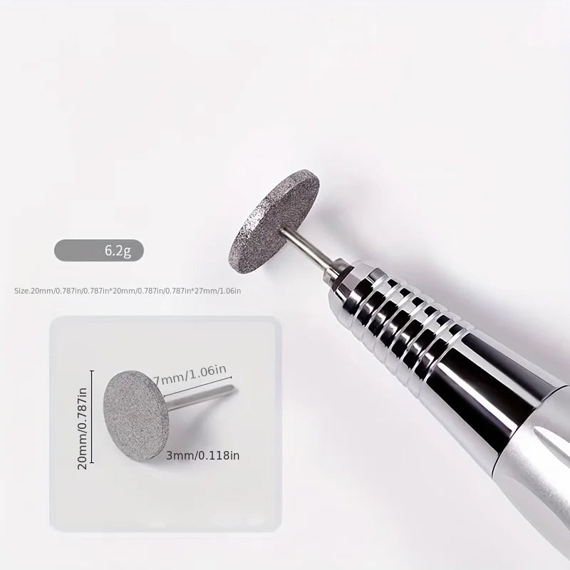 UFO Nail Drill Polishing Discs – Nail Art & Foot Care Tool Nail Drill Accessory Qme