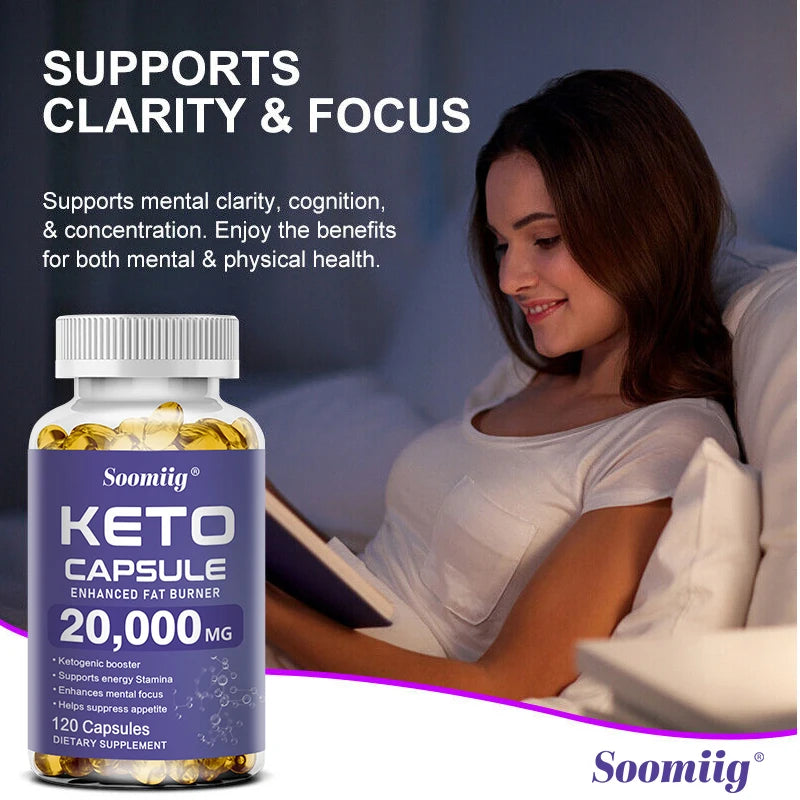 Keto BHB & Apple Cider Vinegar Capsules – NON-GMO Supplement Dietary Supplement Qst