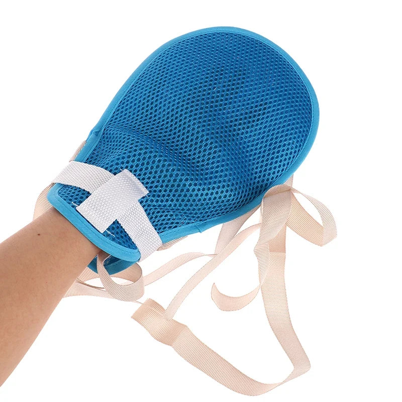 Finger Control Protective Mitts Hand Gloves with Wrist Buckle Protective Hand Mitts Qme