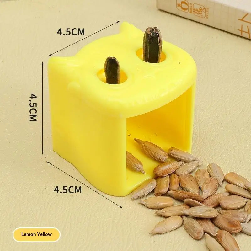 Manual Sunflower Seed Peeler Shell Opener Kitchen Tool Seed Shell Opener Qme Yellow