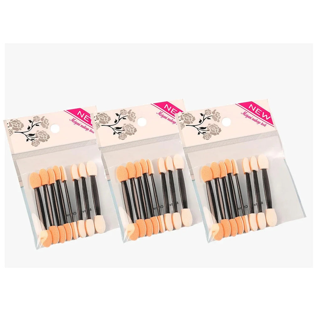 Disposable Eyeshadow Sponge Applicator Tips – 1, 3 & 5 Packs Eyeshadow Applicator Qme 3 packs