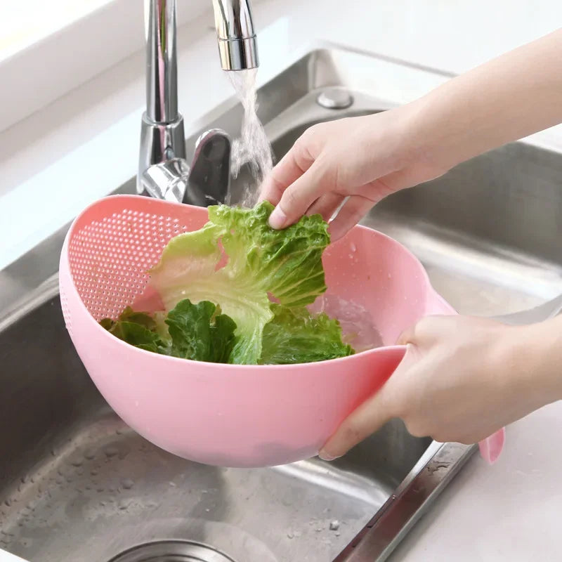 Multi-Function Plastic Cleaning & Filtering Basket with Handle Filtering Basket Qme
