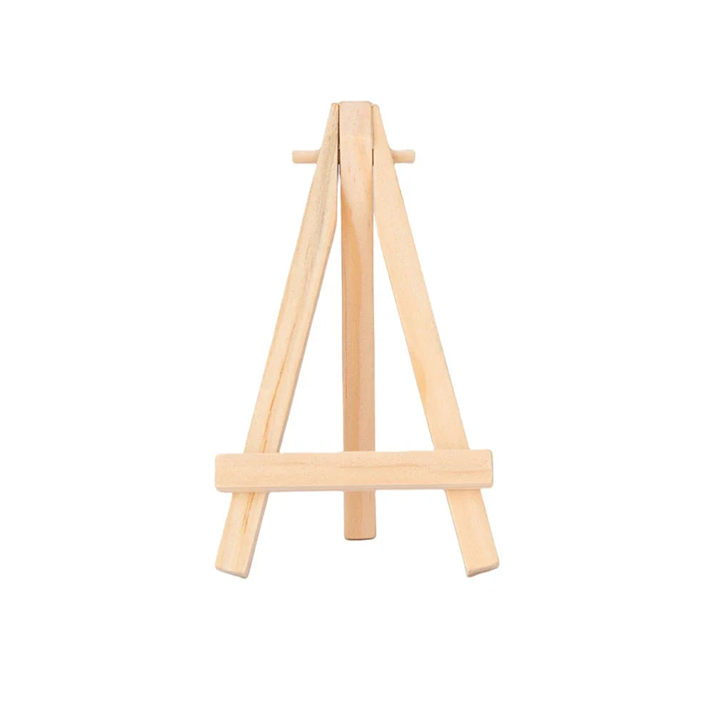 Folding Wood Desktop Easel Stand for Phone & Tablet Phone Tablet Stand Qme
