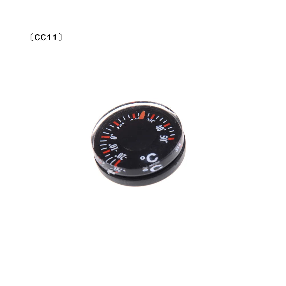 Mini Round Plastic Spirit Thermometer – Circular Design Spirit Thermometer Qme