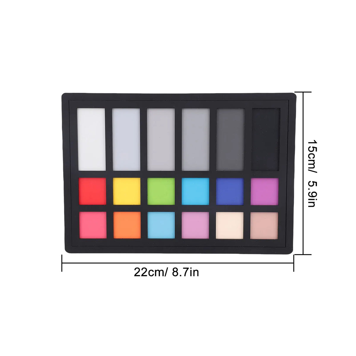 Andoer 18-Color Calibration Card | White Balance Photography Color Calibration Card Qst