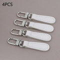 4pcs PU Leather Zipper Pull Tab Replacement for Bags & Luggage Zipper Pull Tabs Qst A1