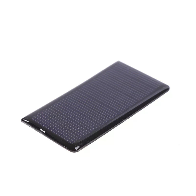 Mini Solar Panel 5V 60mA – Compact DIY Charging Panel 68×36mm Mini Solar Panel Qme