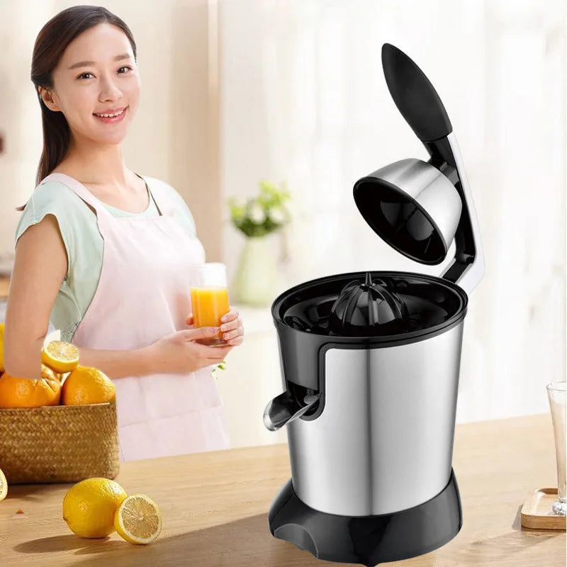 400ML Stainless Steel Citrus Juicer with Pulp Separation Citrus Juicer Qst