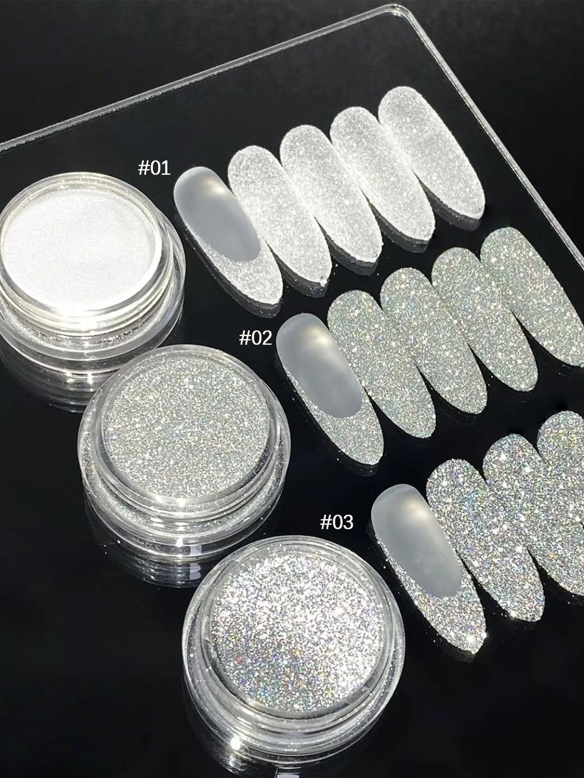 Rhinestone Nail Art Kit – White Laser DIY Charming Nails Nail Art Rhinestones Qme