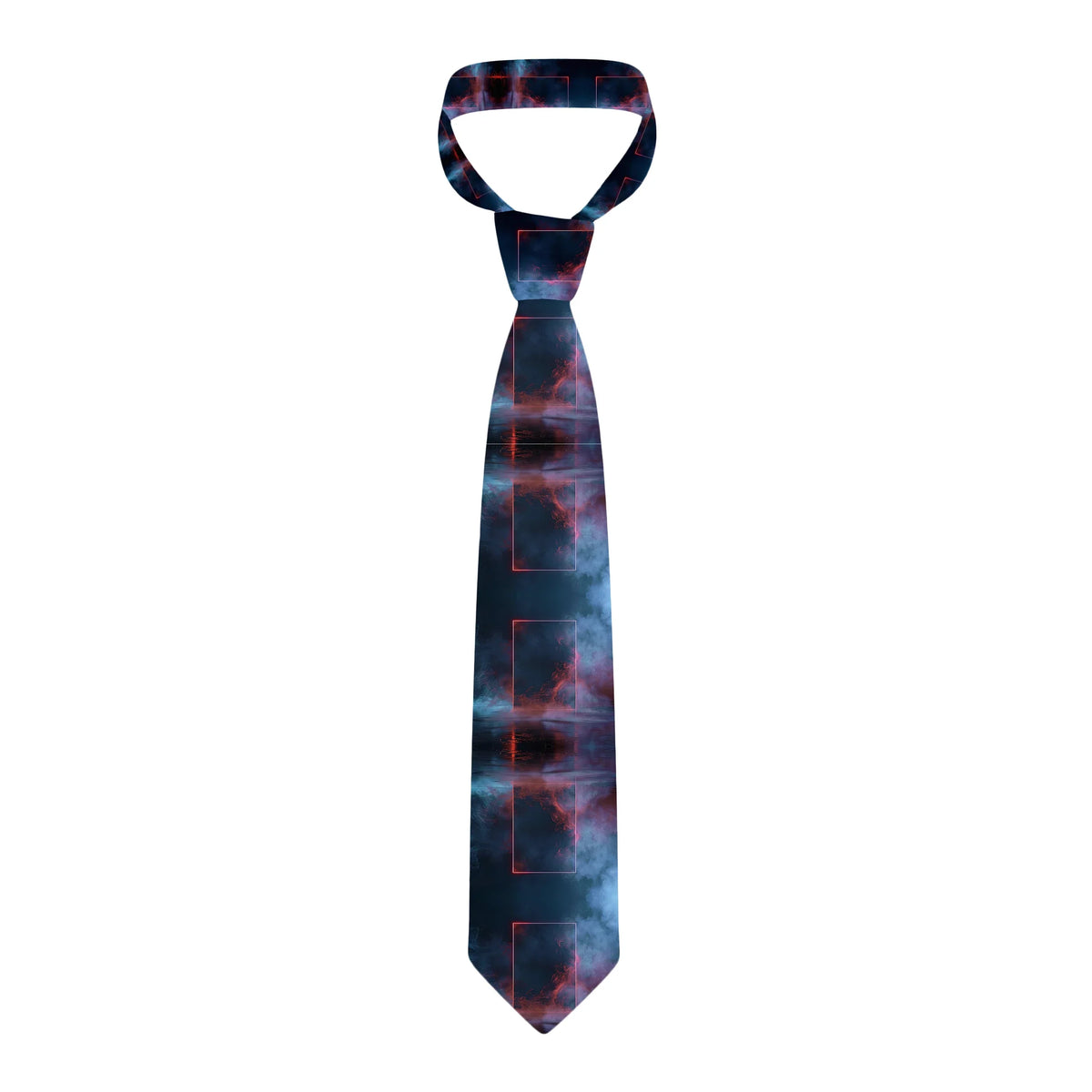 Men's Novelty Light Print Necktie | Casual & Formal Polyester Tie Novelty Print Necktie Qme