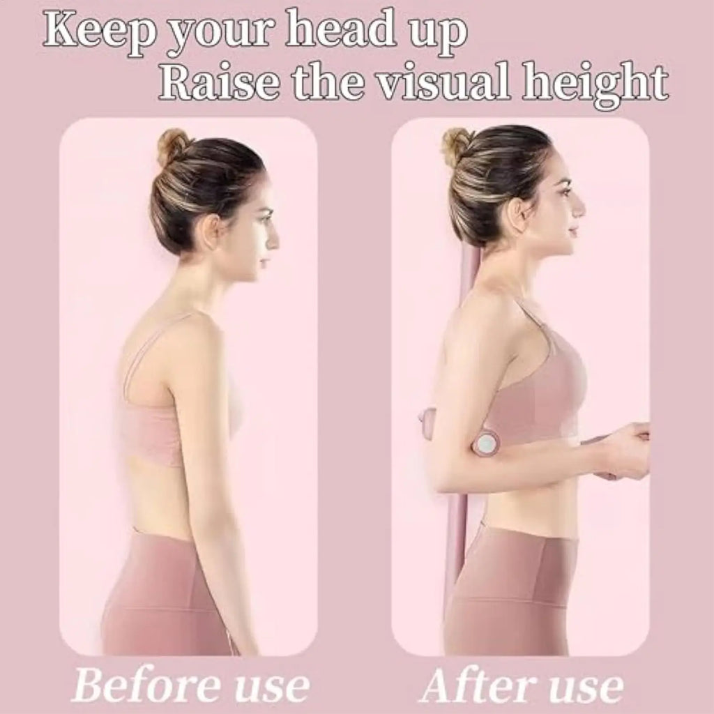 Posture Correction Stretching Stick – Ergonomic Back Straightener Posture Correction Rod Qme