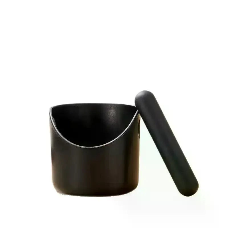 Espresso Coffee Knock Box – Anti-Slip & Shock-Absorbent, 0.45L Coffee Knock Box Qme