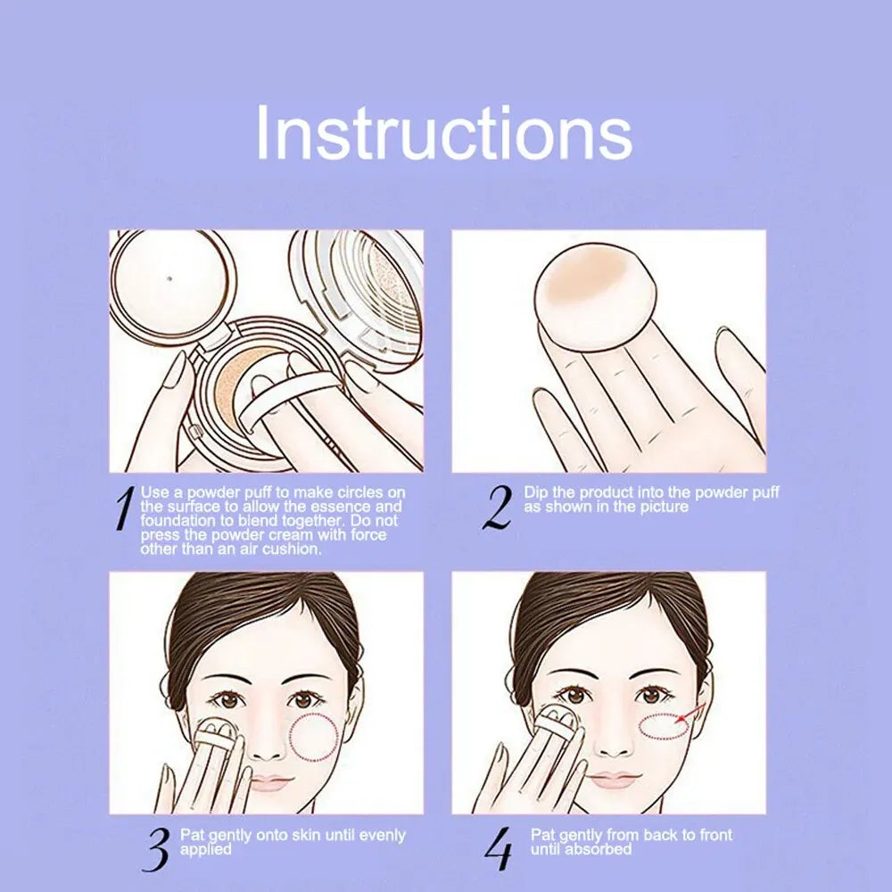 Concealer Air Cushion – Brightening Long-Lasting Makeup Air Cushion Concealer Qme
