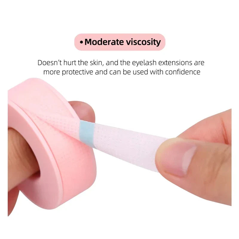 Silicone Gel Under Eye Lash Tape – Breathable & Hypoallergenic Under Eye Lash Tape Qme