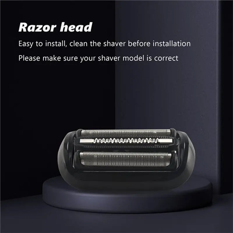 B15C Replacement Shaver Head for Braun 53B Series 5 & 6 Shaver Replacement Head Qst As Shown